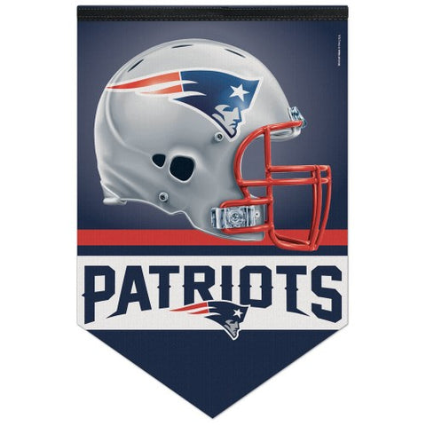 New England Patriots NFL Football Premium Felt Pointed-Bottom Banner - Wincraft Inc.