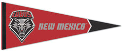 New Mexico Lobos Official NCAA Team Logo Premium Felt Pennant - Wincraft Inc.