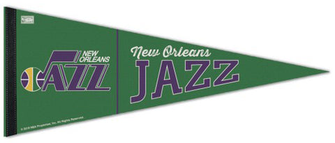 New Orleans Jazz NBA Retro Classic (1974-79) Premium Felt Pennant - Wincraft