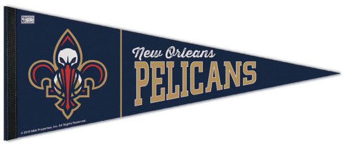 New Orleans Pelicans NBA Hardwood Classics Style Premium Felt Collector's Pennant - Wincraft Inc.