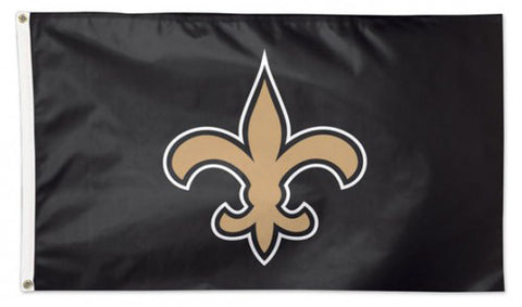 New Orleans Saints Official NFL Football 3'x5' Deluxe-Edition Flag - Wincraft Inc.