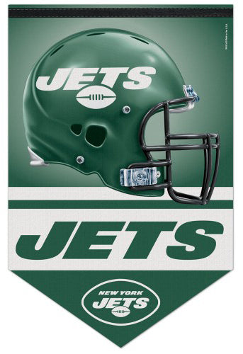 New York Jets Official NFL Football Premium Felt Banner New York Jets Official NFL Football Premium Felt Banner