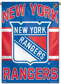 New York Rangers Official NHL Hockey Team Premium 28x40 Wall Banner - Wincraft Inc.