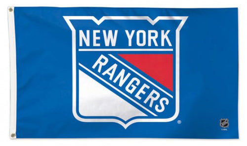 New York Rangers Official NHL Hockey Deluxe-Edition 3'x5' Flag - Wincraft Inc.