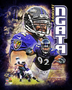 Haloti Ngata "Portrait Plus" Baltimore Ravens Premium Poster Print - Photofile 16x20