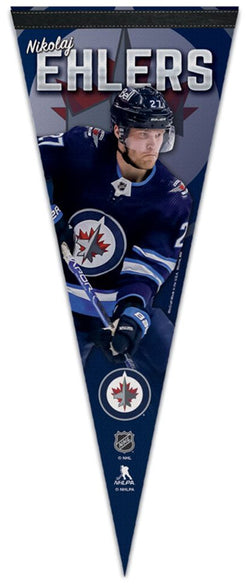 Nikolaj Ehlers Winnipeg Jets NHL Superstar Series Premium Felt Collector's Pennant - Wincraft