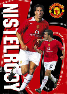 Ruud Van Nistelrooy "Action 10" Manchester United Poster - GB Posters 2004