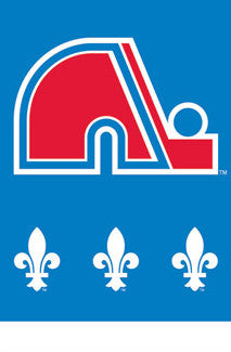 Quebec Nordiques Retro NHL Hockey Official Logo Poster - Costacos 2010