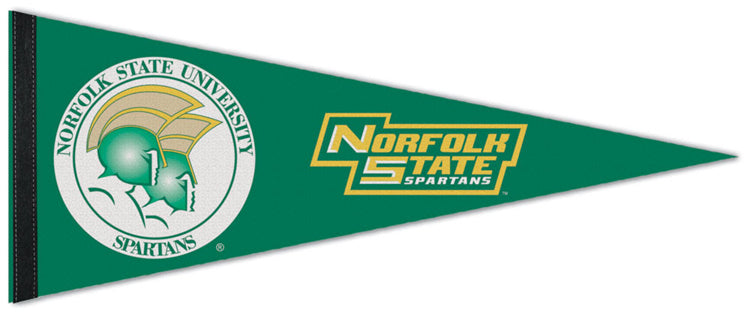 Norfolk State University SPARTANS NCAA Team Logo Premium Felt Pennant ...