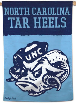 North Carolina Tar Heels College Vault 1980s-Style Official NCAA Premium 28x40 Wall Banner - Wincraft Inc.