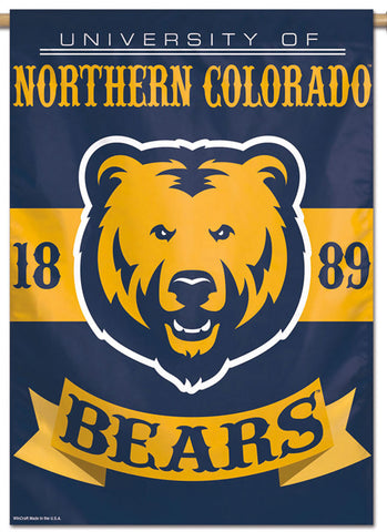 Northern Colorado Bears Official NCAA Team Logo NCAA Premium 28x40 Wall Banner - Wincraft Inc.