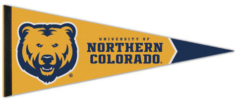 Northern Colorado University Bears Official NCAA Team Logo Premium Felt Pennant - Wincraft Inc.