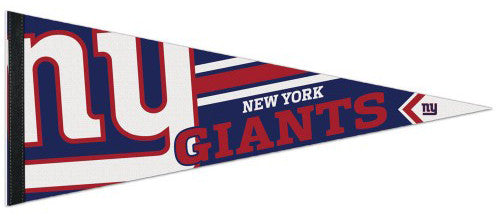 New York Giants NFL Football Official Logo-Style Premium Felt Pennant - Wincraft Inc.
