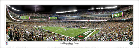 New York Jets "New Meadowlands Victory" (10/11/2010) Panoramic Poster - Everlasting Images