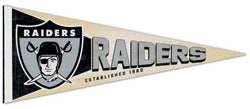 Oakland Raiders NFL Retro-1960s-Style Premium Felt Collector's Pennant - Wincraft Inc.