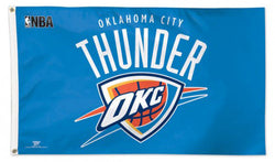 Oklahoma City Thunder Official NBA Basketball DELUXE-EDITION 3'x5' Team Flag - Wincraft