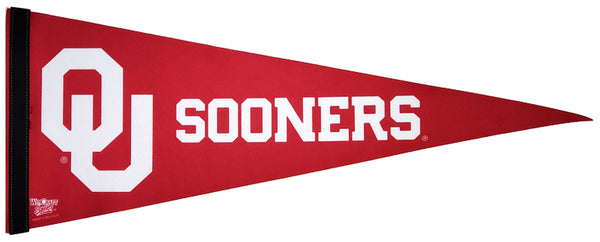 Oklahoma Sooners Official NCAA Team Premium Felt Collector's Pennant - Wincraft Inc.
