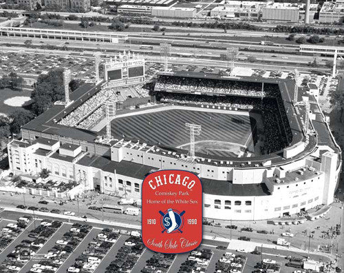 Chicago White Sox Ballparks Print - the Stadium Shoppe