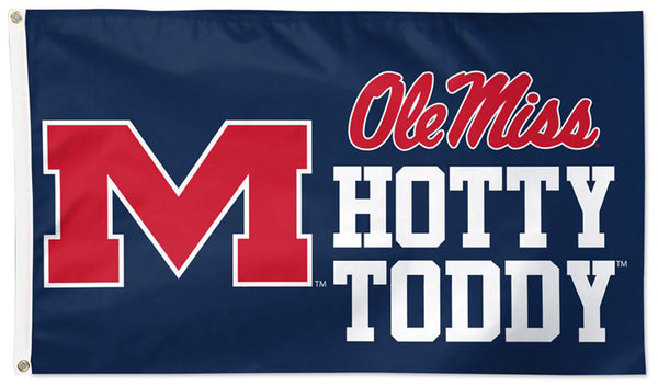 University of Mississippi OLE' MISS HOTTY TODDY Official NCAA Deluxe-Edition 3'x5' Flag - Wincraft