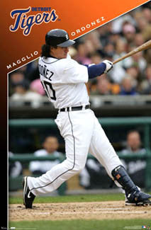 Magglio Ordonez "Slam!" Detroit Tigers Poster - Costacos 2007