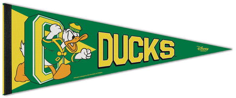 Oregon Ducks "Fightin' Donald" Official NCAA/Disney Premium Felt Pennant - Wincraft Inc.