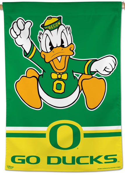 NCAA Oregon Ducks 18 Die-cut Mascot Logo Pennant Fan Cave 