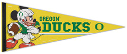 Oregon Ducks Football "Mickey QB Gunslinger" Official NCAA/Disney Premium Felt Pennant - Wincraft Inc.