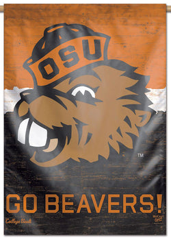 Oregon State Beavers College Vault 1950s-Style Official NCAA Premium 28x40 Wall Banner - Wincraft Inc.