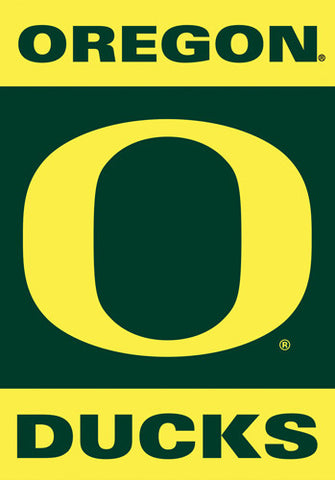 Oregon Ducks Premium NCAA Team Logo 28x40 Banner - BSI Products Inc.
