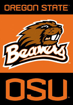 Oregon State Beavers Premium 28x40 Banner - BSI Products Inc.
