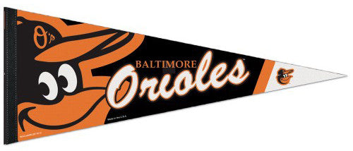 Baltimore Orioles Official MLB Logo-Style Premium Felt Collector's PENNANT - Wincraft Inc.
