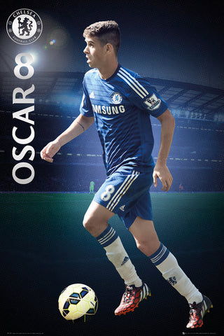 Oscar "Superstar" Chelsea FC Official EPL Action Poster - GB Eye (UK)