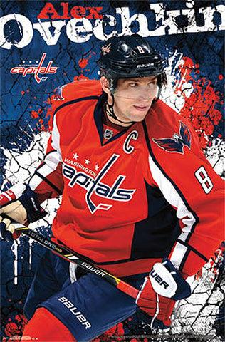 Alex Ovechkin "Superstar" Washington Capitals NHL Poster - Costacos 2013