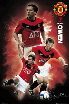 Michael Owen "Signature 2010" Manchester United Poster- GB Eye (UK )