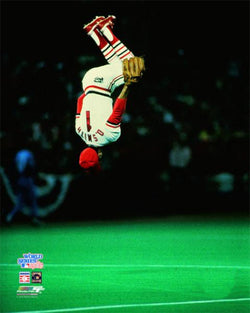 Ozzie Smith "Head Over Heels" 1985 World Series Premium Poster Print - Photofile Inc.