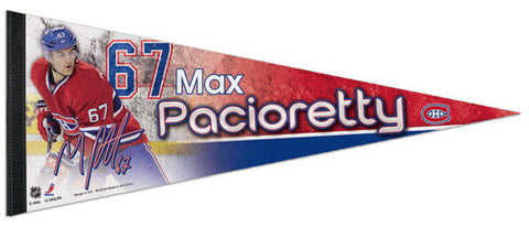 Max Pacioretty "Superstar" Montreal Canadiens Premium Felt Collector's Pennant - Wincraft 2013