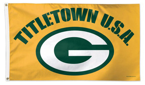 WinCraft Green Bay Packers Titletown USA Flag