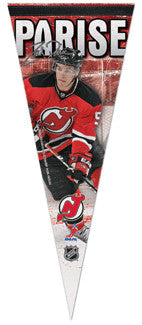 Zach Parise "Signature" New Jersey Devils Premium Felt Collector's Pennant (L.E./ 2,009)