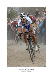 Paris-Roubaix Cycling Race (Tom Boonen at Cysoing) Premium Poster Print - Graham Watson