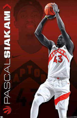 Pascal Siakam "Superstar" Toronto Raptors NBA Basketball Action Poster - Trends International