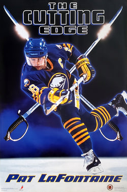 Pat Lafontaine "The Cutting Edge" Buffalo Sabres Poster - Costacos 1993