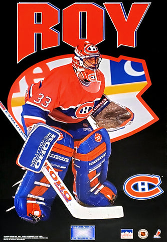 Patrick Roy "Infinity Series" Montreal Canadiens Poster - Starline Inc. 1993