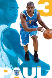 Chris Paul "Point" New Orleans Hornets Poster - Costacos 2008