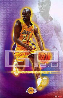 Gary Payton "GP 2.0" L.A. Lakers Poster - Starline 2003