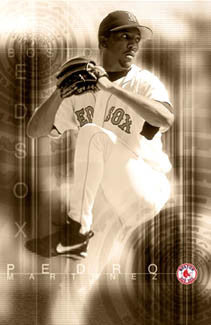 Pedro Martinez "Red Sox Classic" (2001) Poster - Costacos Sports