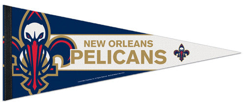 New Orleans Pelicans Official NBA Basketball Premium Felt Collector's Pennant - Wincraft Inc.