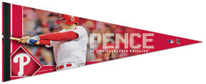 MLB Hunter Pence 3 Philadelphia Phillies Pinstripe Baseball 