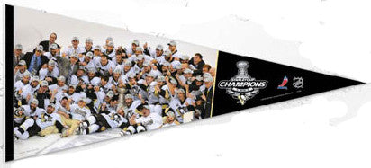 Pittsburgh Penguins 2009 Stanley Cup CELEBRATION 17x40 Premium Pennant