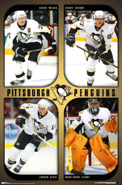 Pittsburgh Penguins "Superstars" (2007-08) Poster - Costacos Sports