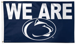 Penn State Nittany Lions "WE ARE" Official NCAA Deluxe-Edition 3'x5' Flag - Wincraft
